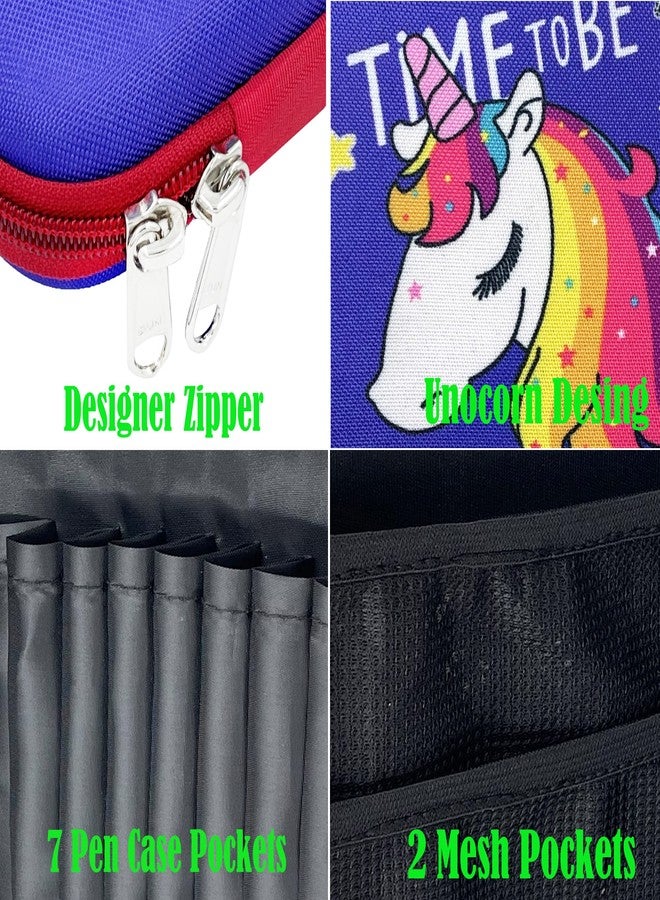 OFIXO A-Unicorn EVA Pencil Case for Kids - Pencil Pouch, New Kids Designer Pencil Pouch for Kids - Pencil Pouch for Kids - Image 5